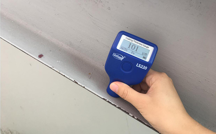 漆膜測厚儀LS220H測量鋼結構 漆膜測厚儀LS220H測量鋼結構