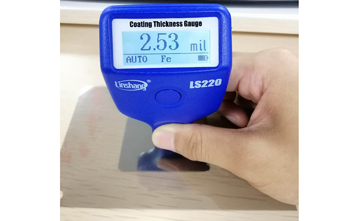 涂層測厚儀實測