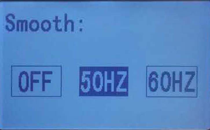 Smooth設置 Smooth設置